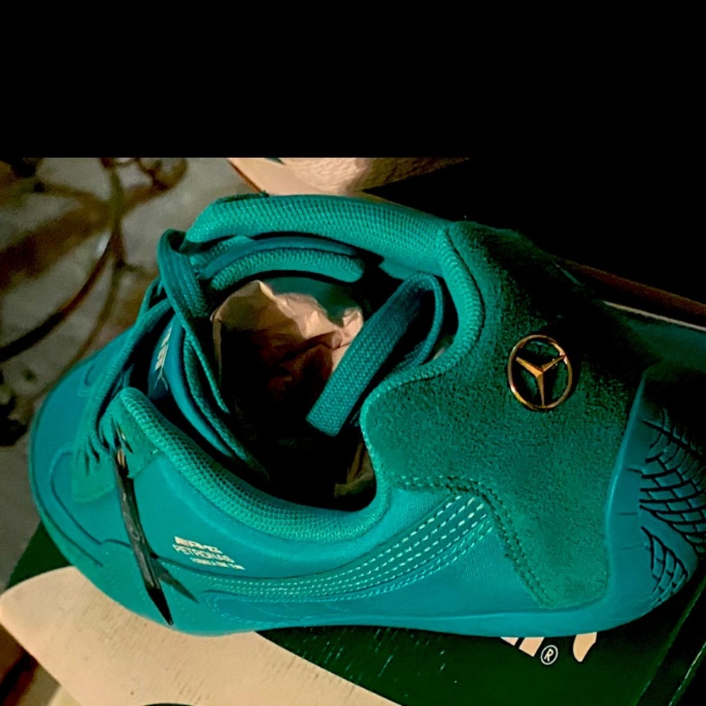 Pair of puma Mercedes F1 speed cat size 11